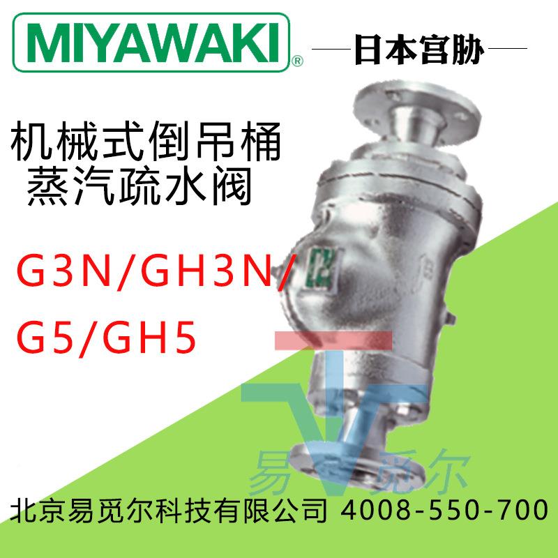 日本倒IYAWAKI宫胁浮球式蒸汽疏462水阀G3NN-10高温疏水器G3-16MR
