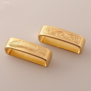 实心配件高档浮雕复古介子套圈套环配件