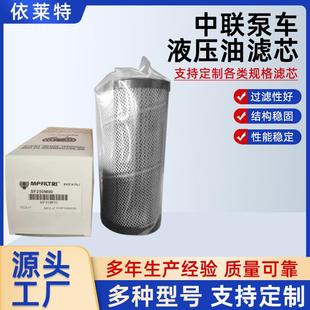 中联泵车液压油滤芯SF250M90油过滤器除杂质不锈钢折叠液压油滤芯
