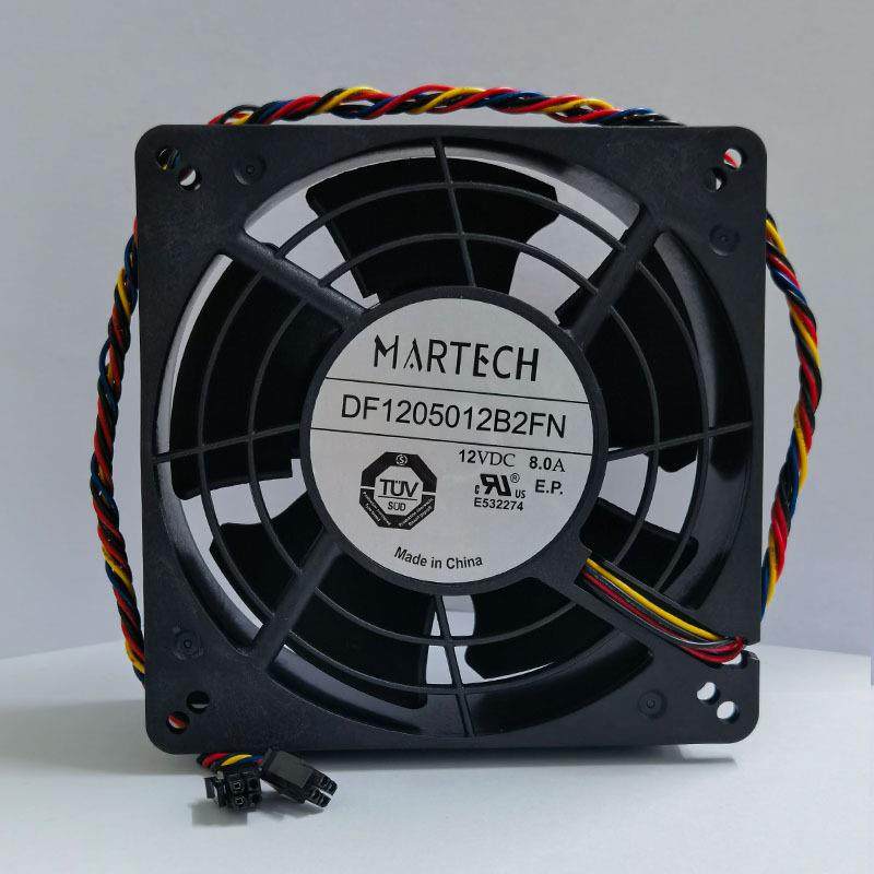MARTECH1205012V滚珠8.0A12cm双插头阿瓦隆1346散热风扇