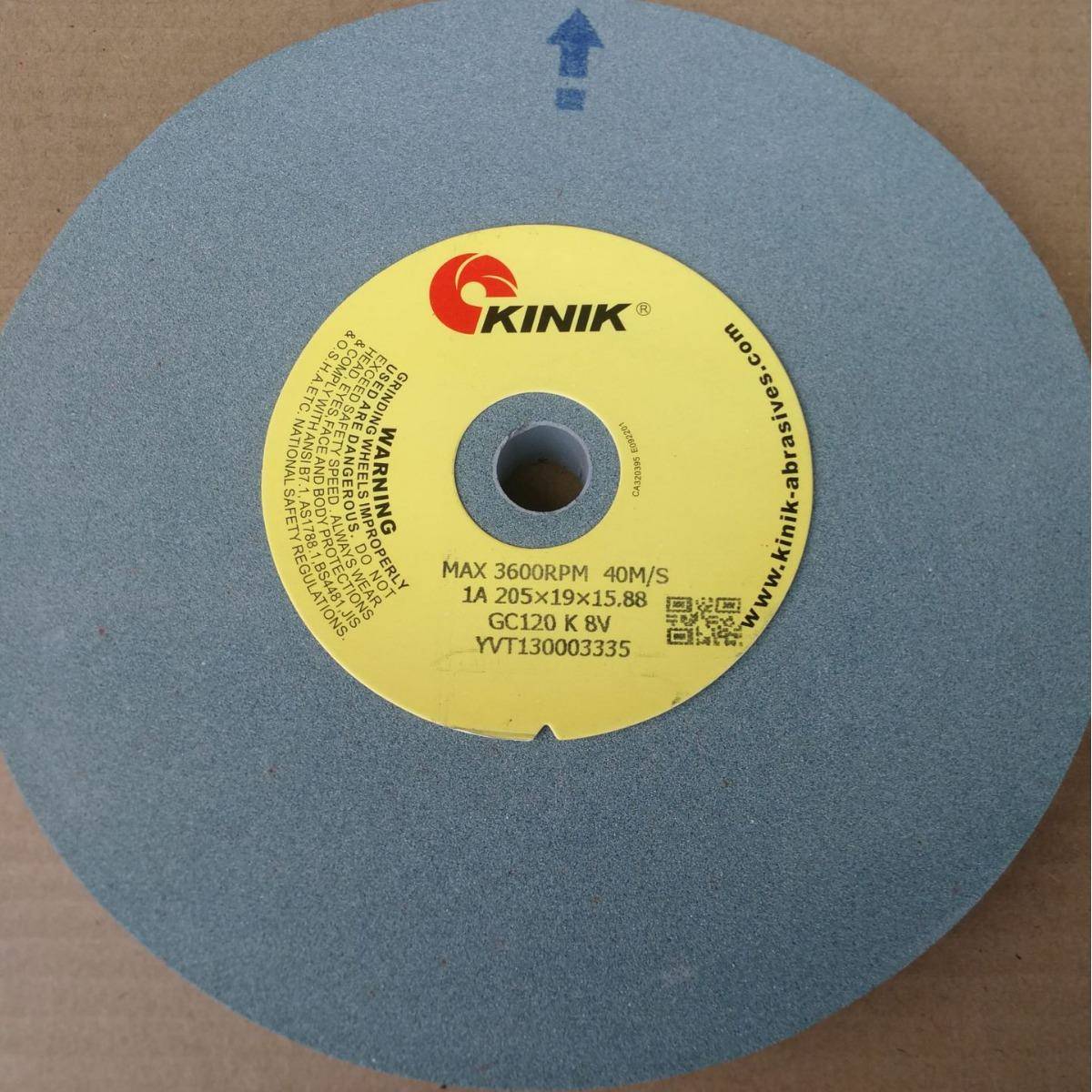 中国砂轮KINIK金力砂轮绿碳绿色GC120J205*19*15.88120K