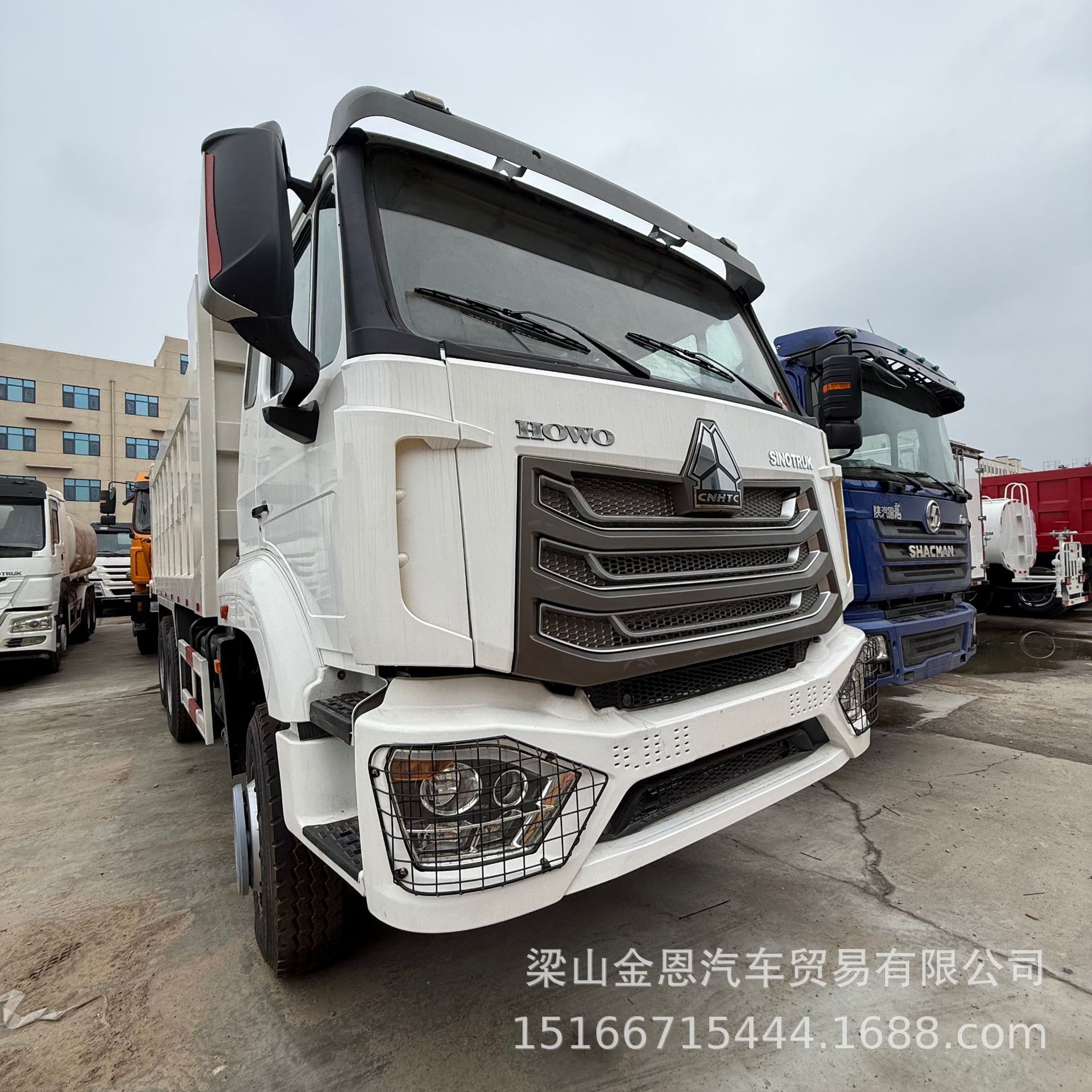 6*4自卸翻斗车重载货车豪沃371马力440马力NXTX6x4