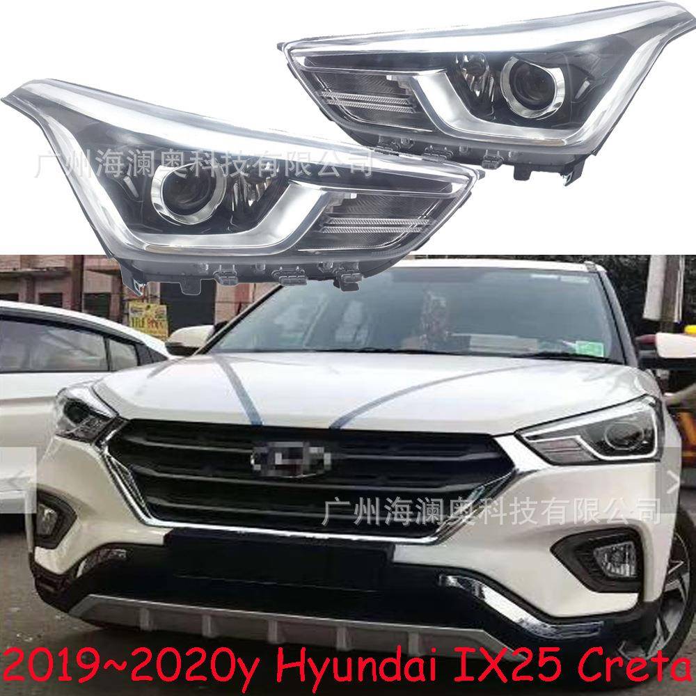 2019～2020款适用于现代IX25大灯总成前照灯雾灯日行灯1个