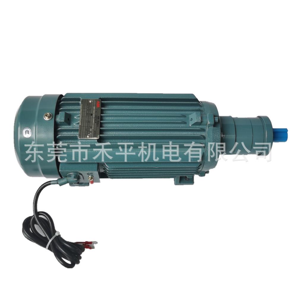 玻璃磨边机用ABB磨头电机QAMT80L2A1.75KW右旋现货高丽威设备