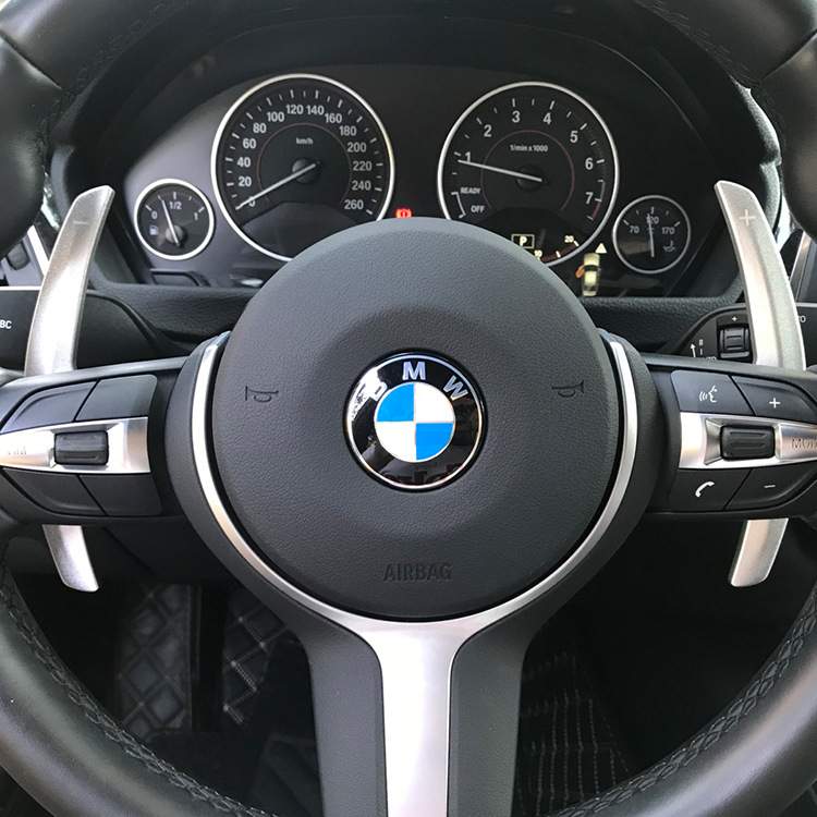 适用于宝马F底盘M系方向盘铝合金方向盘换挡拨片123456系改装配件