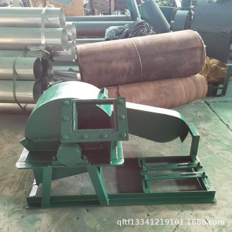 中小型木头柴木屑机移动菇木食用菌粉碎机柴电两用木屑粉碎机