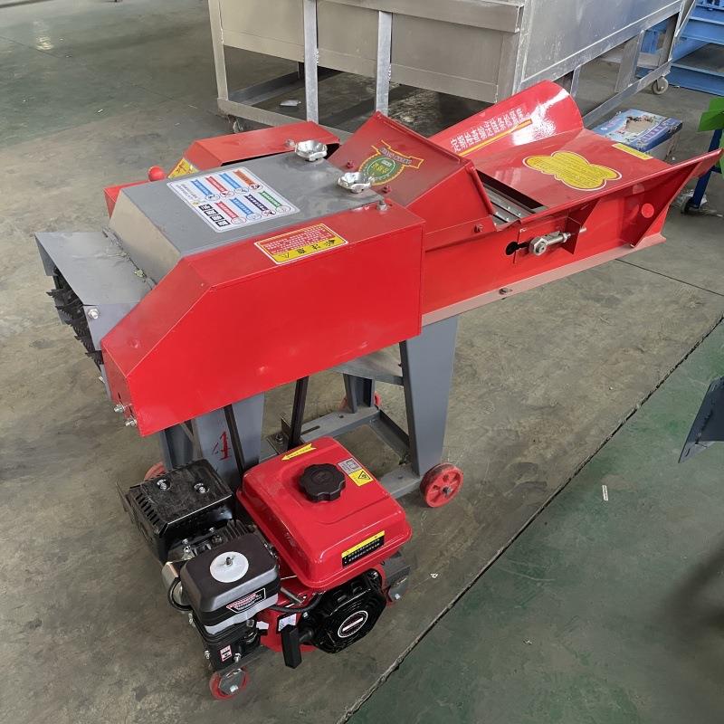 170汽油养殖畜牧饲料铡草机养殖农作物秸秆粉碎机花生秧饲料机