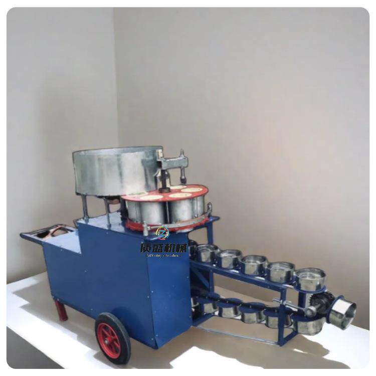 大棚蔬菜育苗装土播种一体机小型营养装袋机