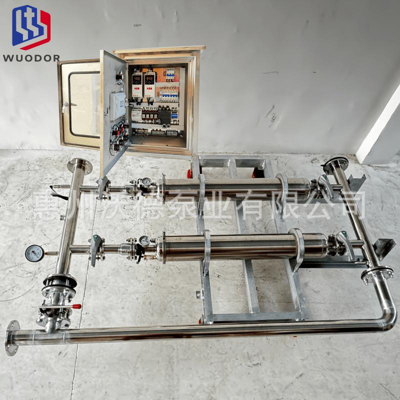 2.2kw管中泵式供水设备JS-16/28-2.2一用一备不锈钢低噪音全自动