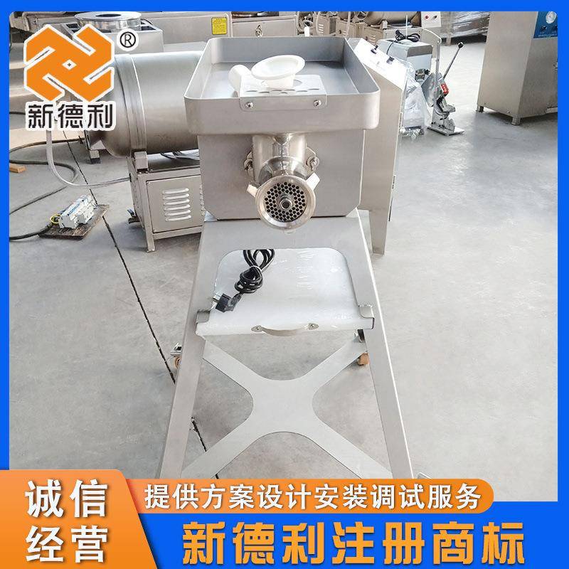 不锈钢立式牛肉绞肉机小型蒜蓉绞碎机器食品机械商用鲜肉绞肉设备