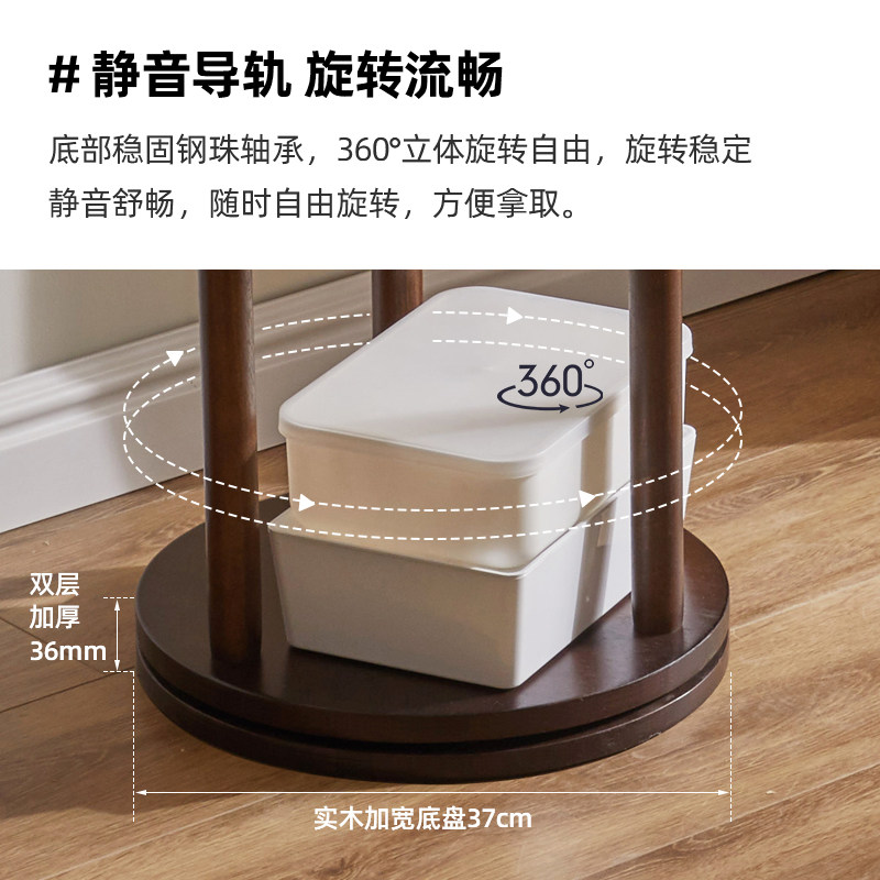 全实木旋转衣帽架落地衣架卧室家用置物架立式衣服架子客厅挂衣架