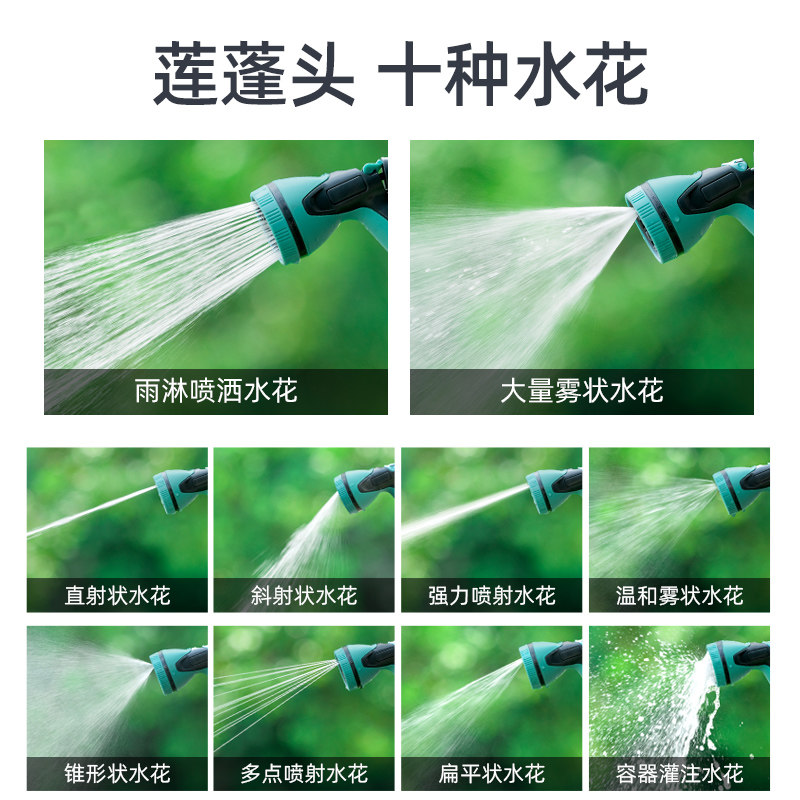 水管软管家用高压浇花浇菜浇地农用自来水软管四分花园管塑料pvc