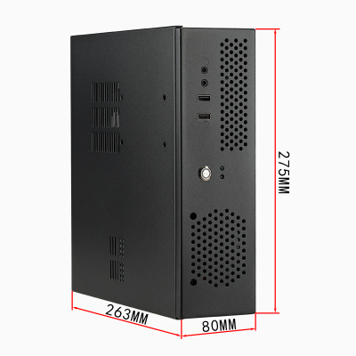 mini迷你matx组装台式机电脑atx小主机箱电源套装diy办公外壳itx