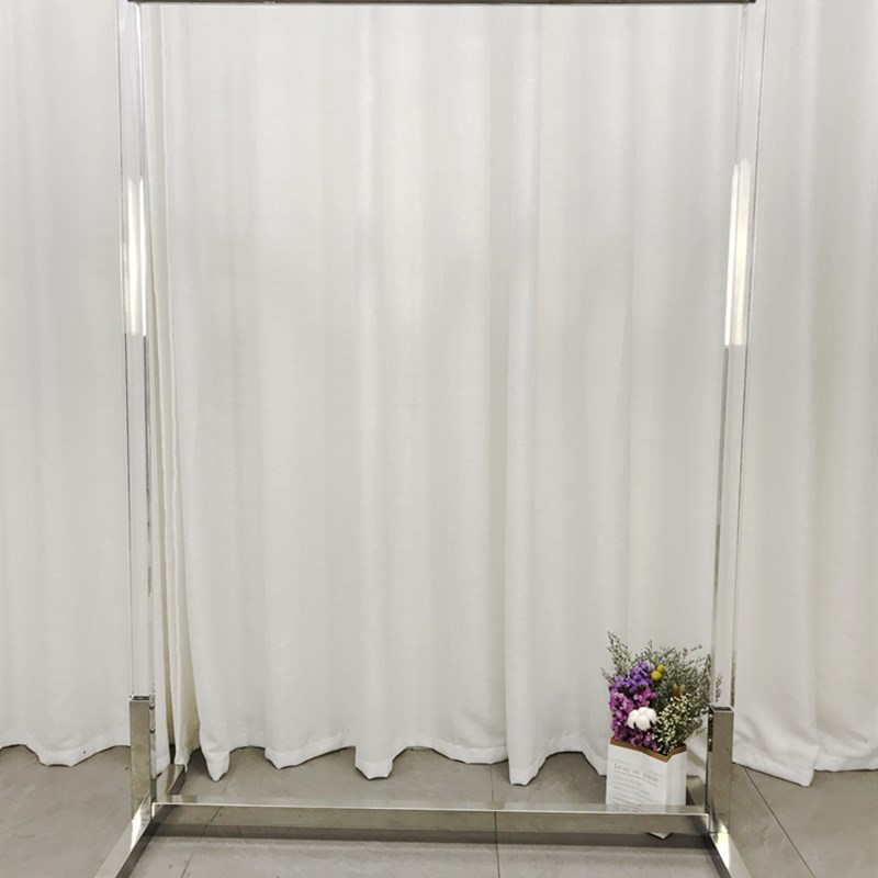 服装展示架女装店挂衣服架子压克力落地架水晶中岛架不锈钢陈列架