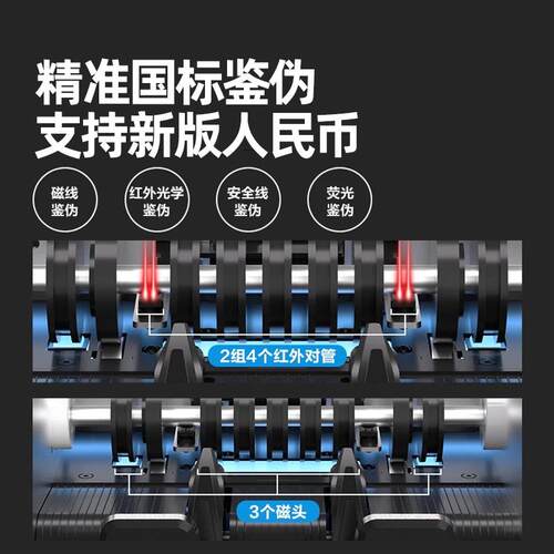 2026新款验钞机充电小型便携式商用家用点钞机迷你智能语音数钱机