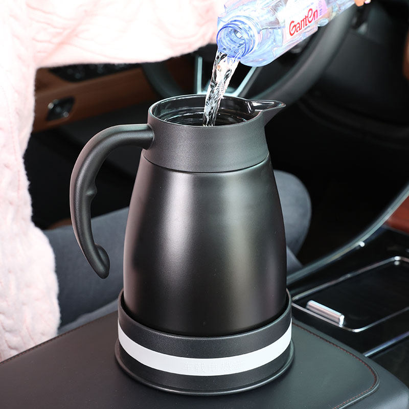车载烧水壶24v货车车用2021新款水壶电热水壶24伏大车热水壶烧水