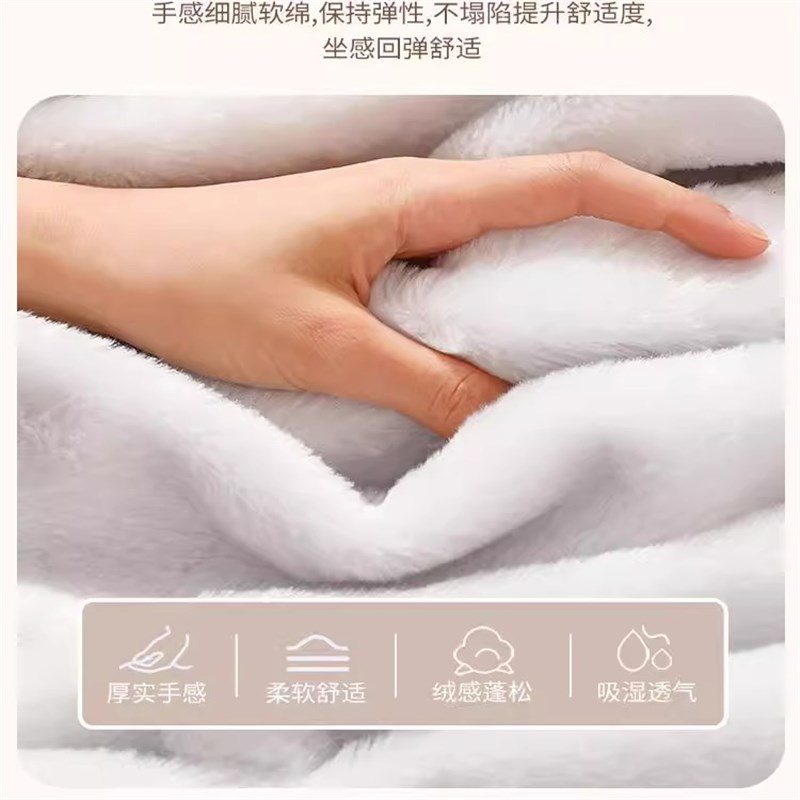 可拆洗飘窗垫2026新款窗台毛绒盖布套罩网红毯子四季通用秋冬加厚
