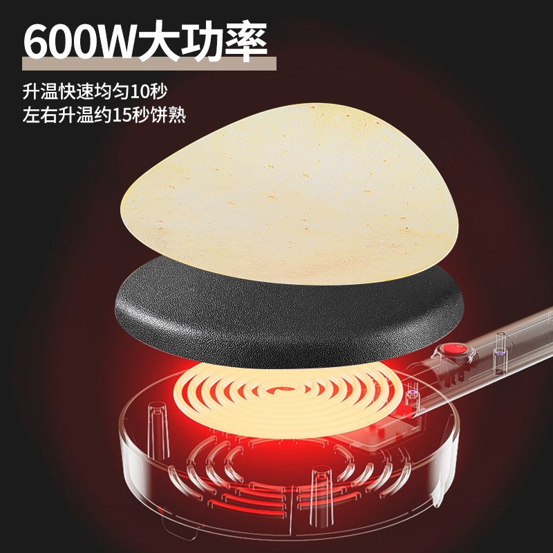 薄饼机家用春卷皮小型千层皮煎饼锅早餐机烤肉烙饼锅春饼机电饼铛