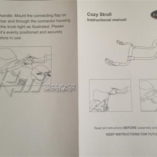 婴儿车延长扶手加装反向推杆 Engla cha推车配件通用型