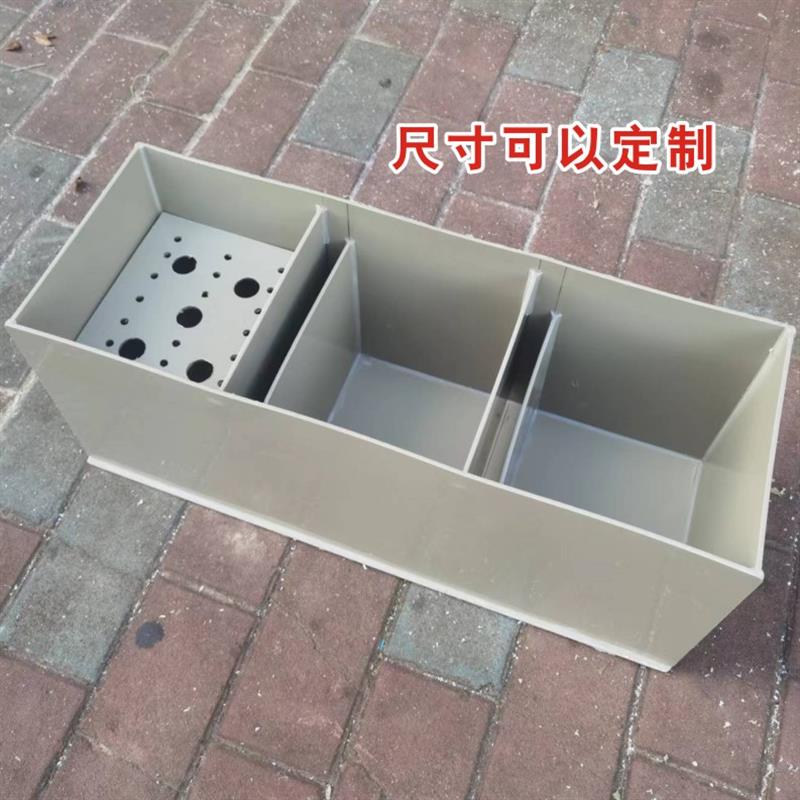 鱼缸底滤缸水族箱下滤低缸底滤槽鱼缸底滤过滤槽塑料虹吸底滤缸