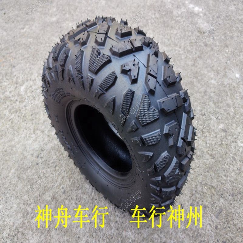 沙滩机车配件 中型悍马火星沙滩车145/70-6真空耐磨轮胎+铁轮毂