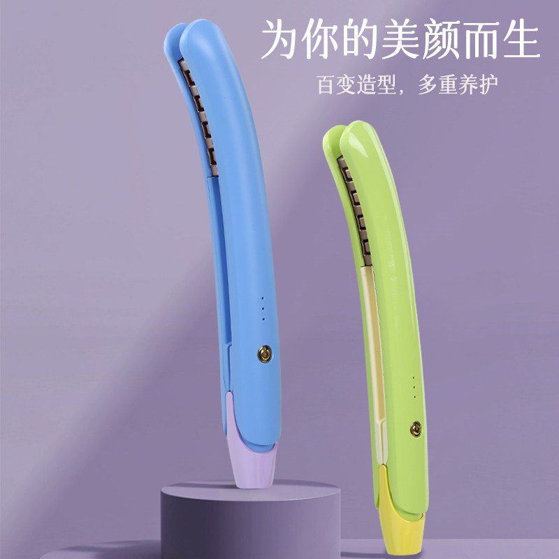 网红豌豆荚蓬松器玉米烫夹板垫发根烫发玉米须头发蓬松卷发棒格子