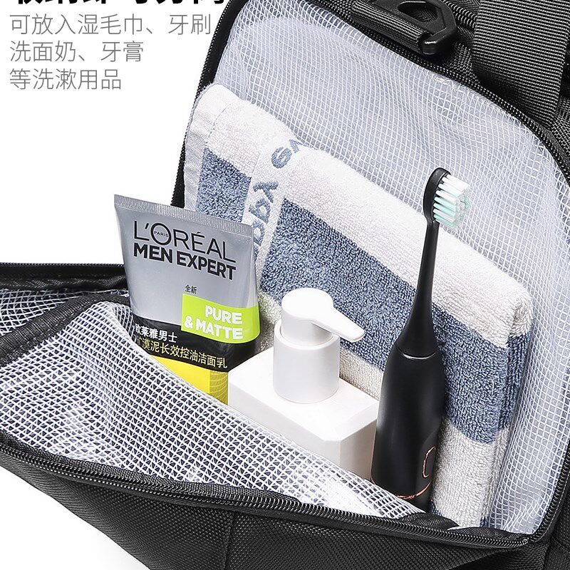 美国健身包男干湿分离训练运动足球篮球大容量定制手提背包旅行袋