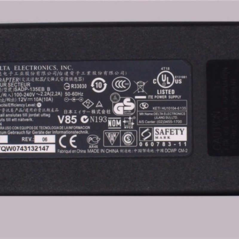 原装 台达12V10A电源适配器 9A电源 8A7A LED灯 12V5A6A监控电源