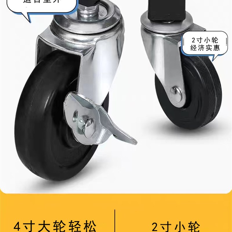 摆摊小推车手推折叠移动地推试小吃广告宣传桌展示架子超市促销台