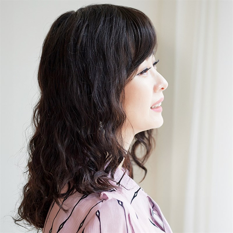 时尚假发妈妈真发大波浪长卷发全头套真人发丝蓬松自然女士假发套
