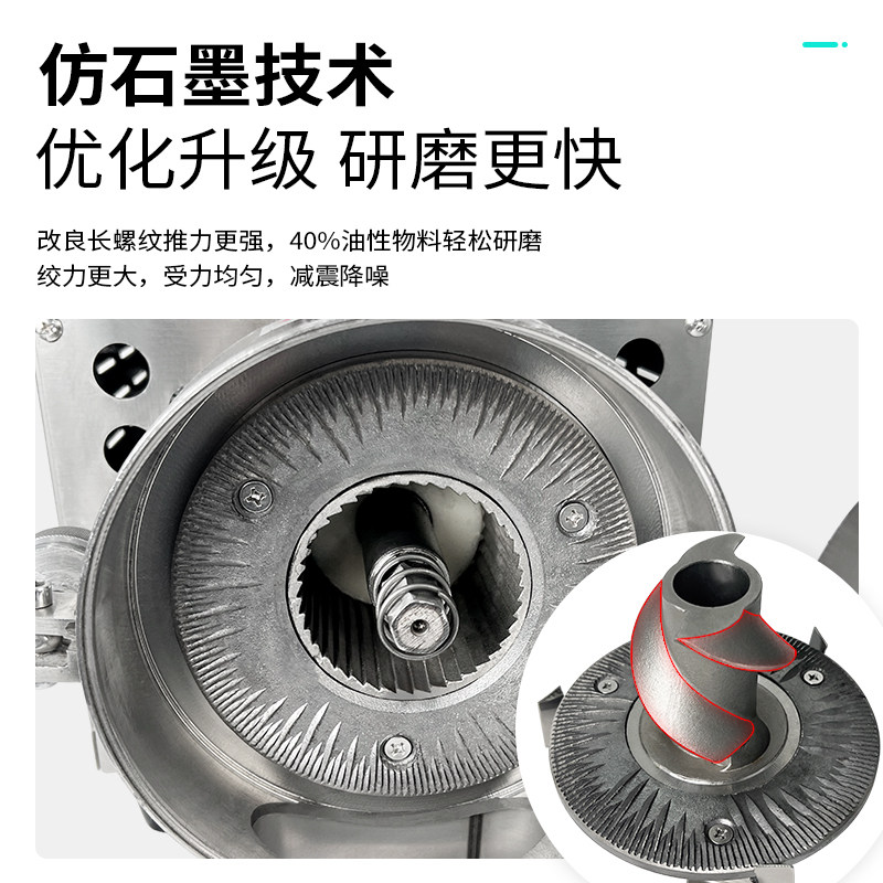 商用五谷磨粉机MFM-8350S不锈钢材质台湾台中制造 4200W超细研磨