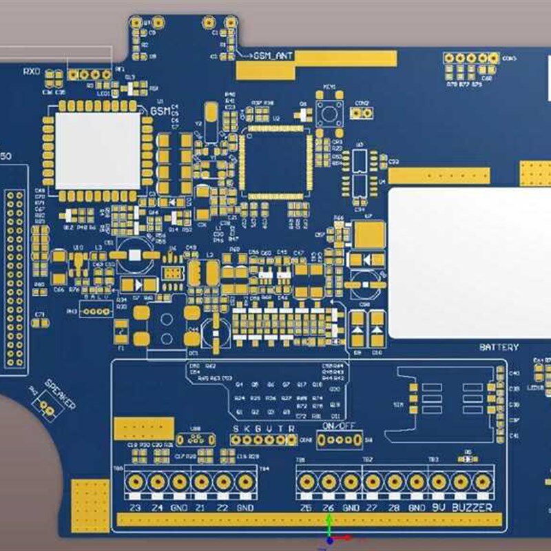 PCB画图设计抄板开发反推修改布线加工焊接电路贴片定制打样代画