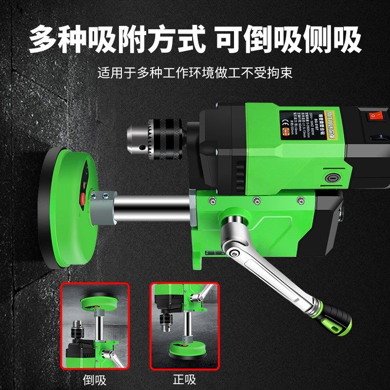 电动玻璃瓷砖岩板钻孔机吸盘水钻小型家专用电动台式打洞钻孔机
