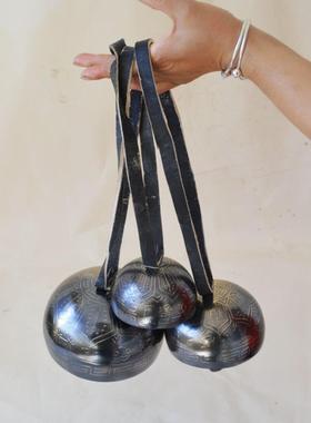 云南丽江驼铃纯手工铜铃铃铜铃驼铃黄铜铃铛隔山铃东巴铃纯手工