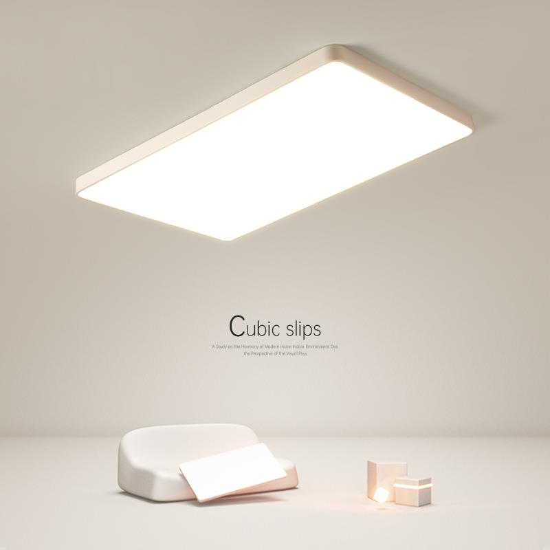 现代简约客厅主灯长方形大气led吸顶灯家用北欧卧室灯房间灯餐厅