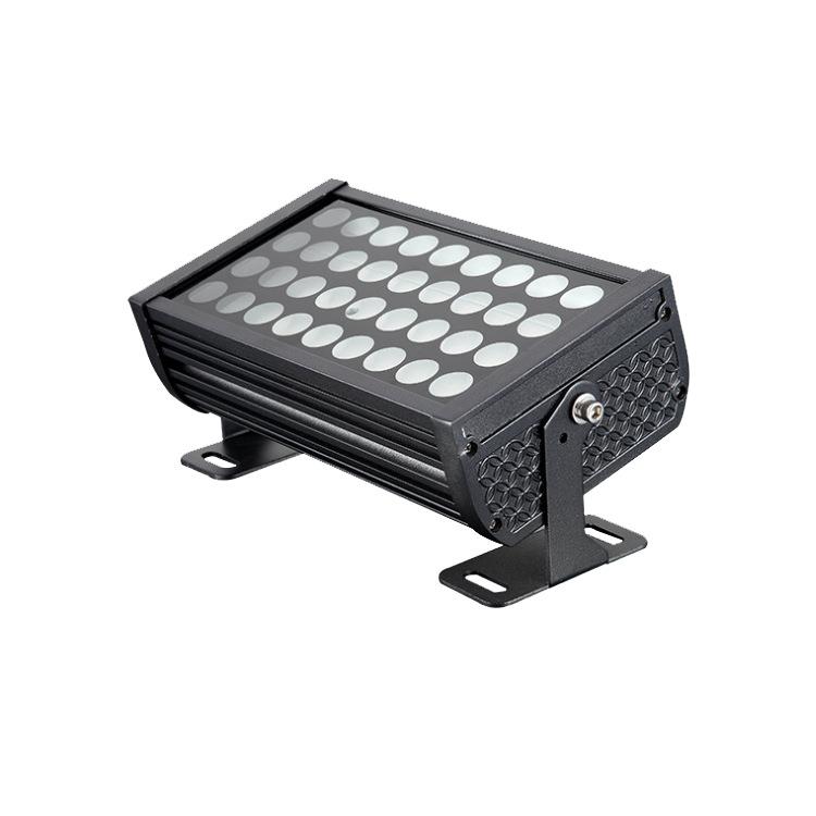 LED投光灯外壳24W36W48Wled射灯外壳长方形户外灯具铝型材