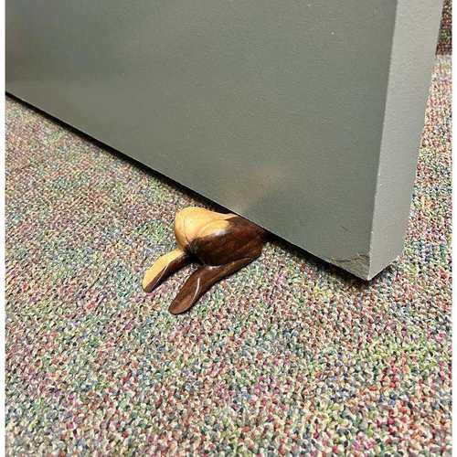 2023新款跨境创意木质工艺门挡搞怪屁屁防撞门门塞卡门器家居日用