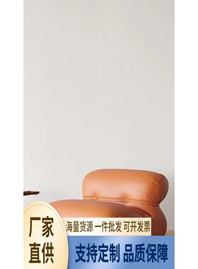 寻君单椅沙发客厅单人椅意式轻奢极简设计师休闲椅橙色皮质沙发椅