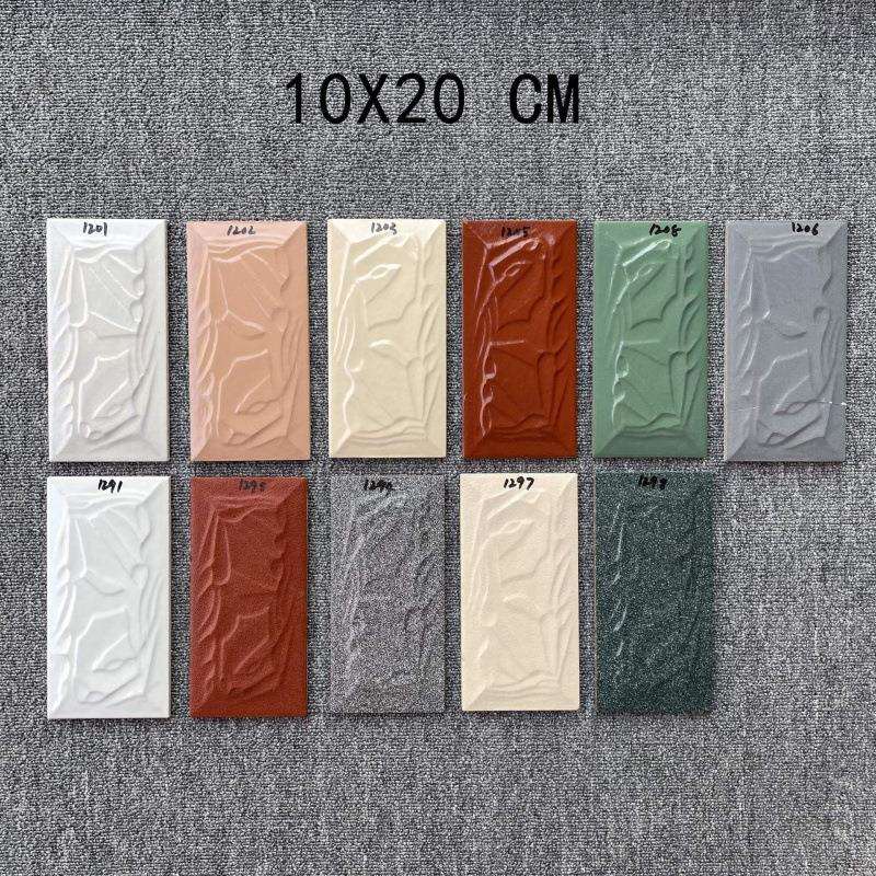 室外外墙砖10x20釉面砖全瓷通体砖文化石自建房工程老式外墙瓷砖