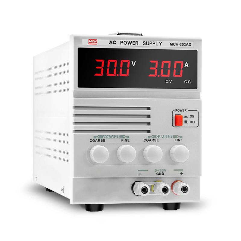 美创交流稳压电源MCH-303AD维修测试 实验交流30V3A可调