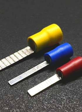 DBV预绝缘片型端子Blade Terminal 红蓝黄 环保插片插针线鼻子