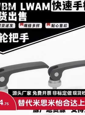 凸轮把手快速手柄LWAM LWBM-63/82-M5/M6/M8X20/25/30/35/40/50