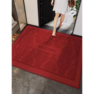 德国红色节日入口门地垫家居防滑脚垫门入口垫可切割高档地毯