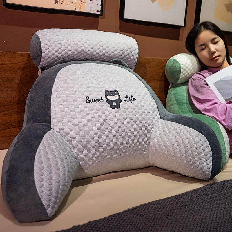 床头靠垫软包护腰靠枕大靠背沙发抱枕床上看书枕头孕妇宿舍学生夏,居家布艺,床头靠垫,淘宝优惠券,粉丝福利购,淘宝优惠卷
