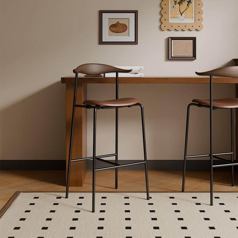 北欧高脚凳家用覆古酒吧吧台椅奶茶店前台高脚椅现代简约餐椅台凳,住宅家具,家用高脚椅,淘宝优惠券,粉丝福利购,淘宝优惠卷