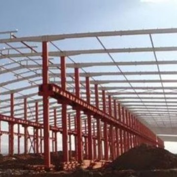 供应雄安钢结构车间厂房工程钢结构件 门式刚架结构件 Q235B355B