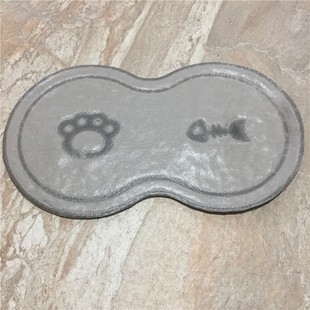 防滑垫宠物碗垫餐垫双q碗猫狗蹭脚垫猫砂垫坐垫地垫子防水尿猫用
