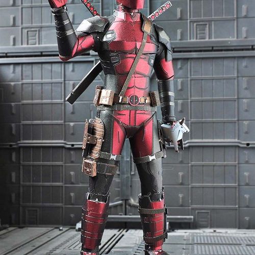 钢魔像爱拼全金属不锈钢DIY拼装模型3D迷你立体拼图 死待小贱贱