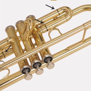 小号乐器配件 小号变音管橡皮圈 黑色橡胶圈 防杂音圈5个