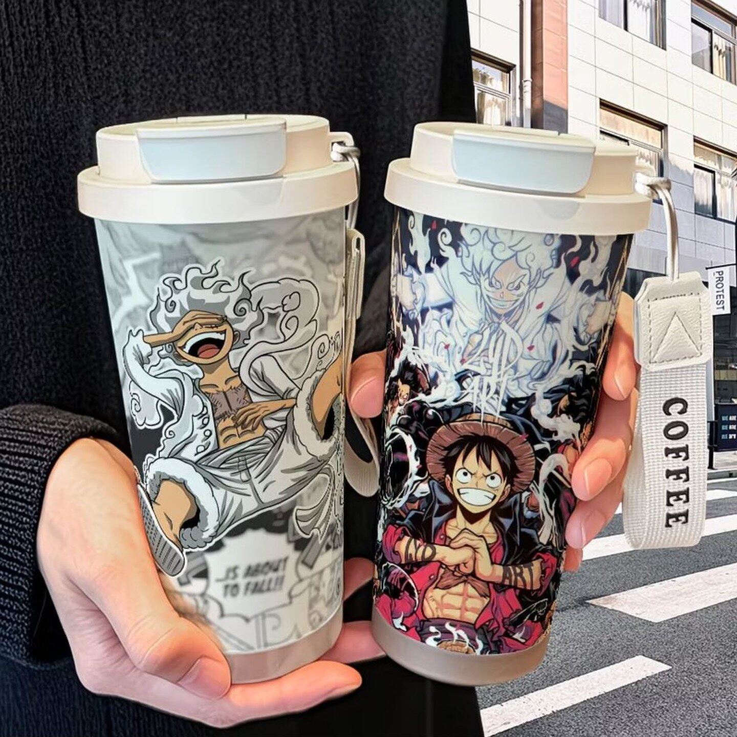 海贼王动漫周边保温杯不